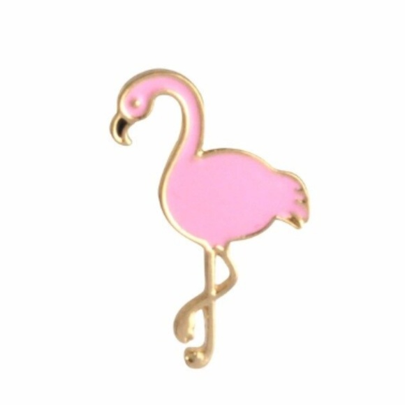 Jewelry - Pink Flamingo Tropical Pin Brooch